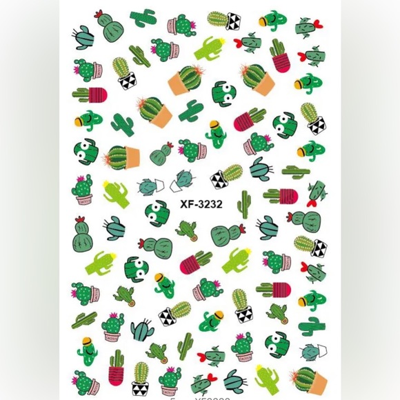 $1 NAIL STICKER SHEET. NEW. $1 WITH ANY $10 ORDER OR MORE - Picture 3 of 14